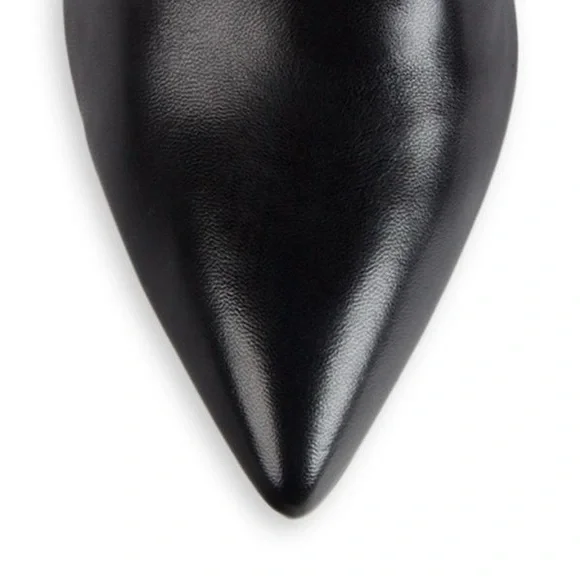 Marc Fisher Unno Point-Toe Leather Booties size 10 - Picture 3 of 11